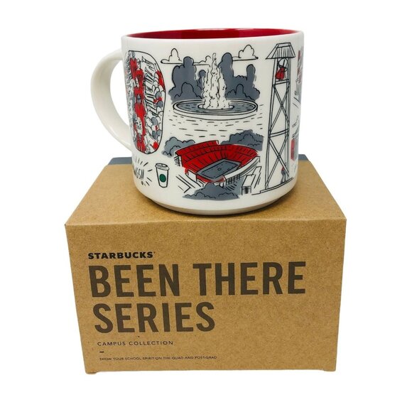 Starbucks Coffee Mug Been There University of Georgia 14 oz Campus Collection - Picture 3 of 7